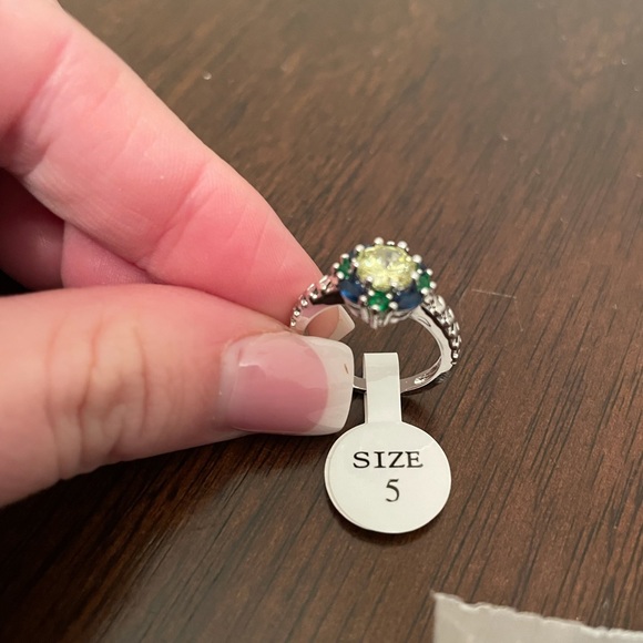 Fragrant Jewels Ring Sz 5 - Picture 6 of 7